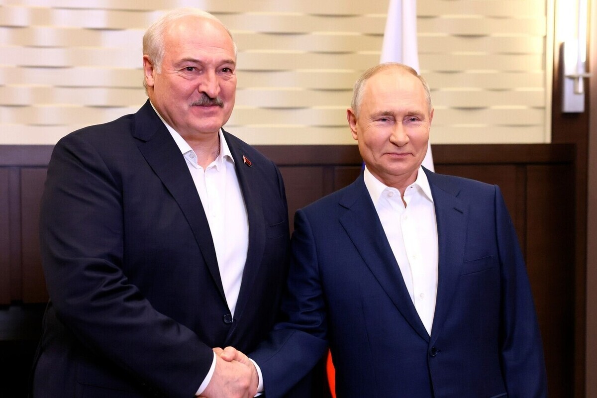 Путин встретился с Александром Лукашенко в Ново-Огарёво