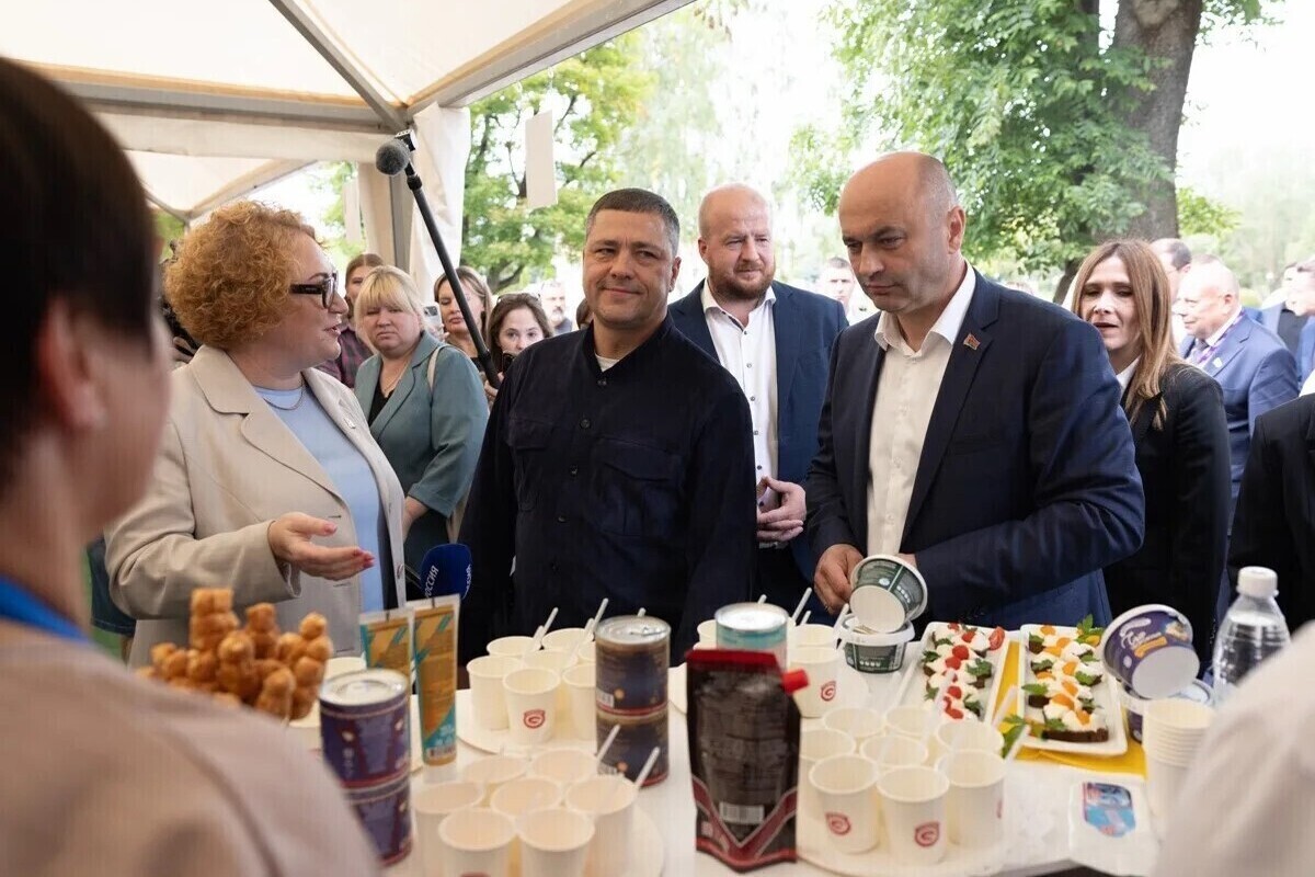 Михаил Ведерников пригласил делегацию из Беларуси на выставку‑ярмарку «Россия начинается здесь»