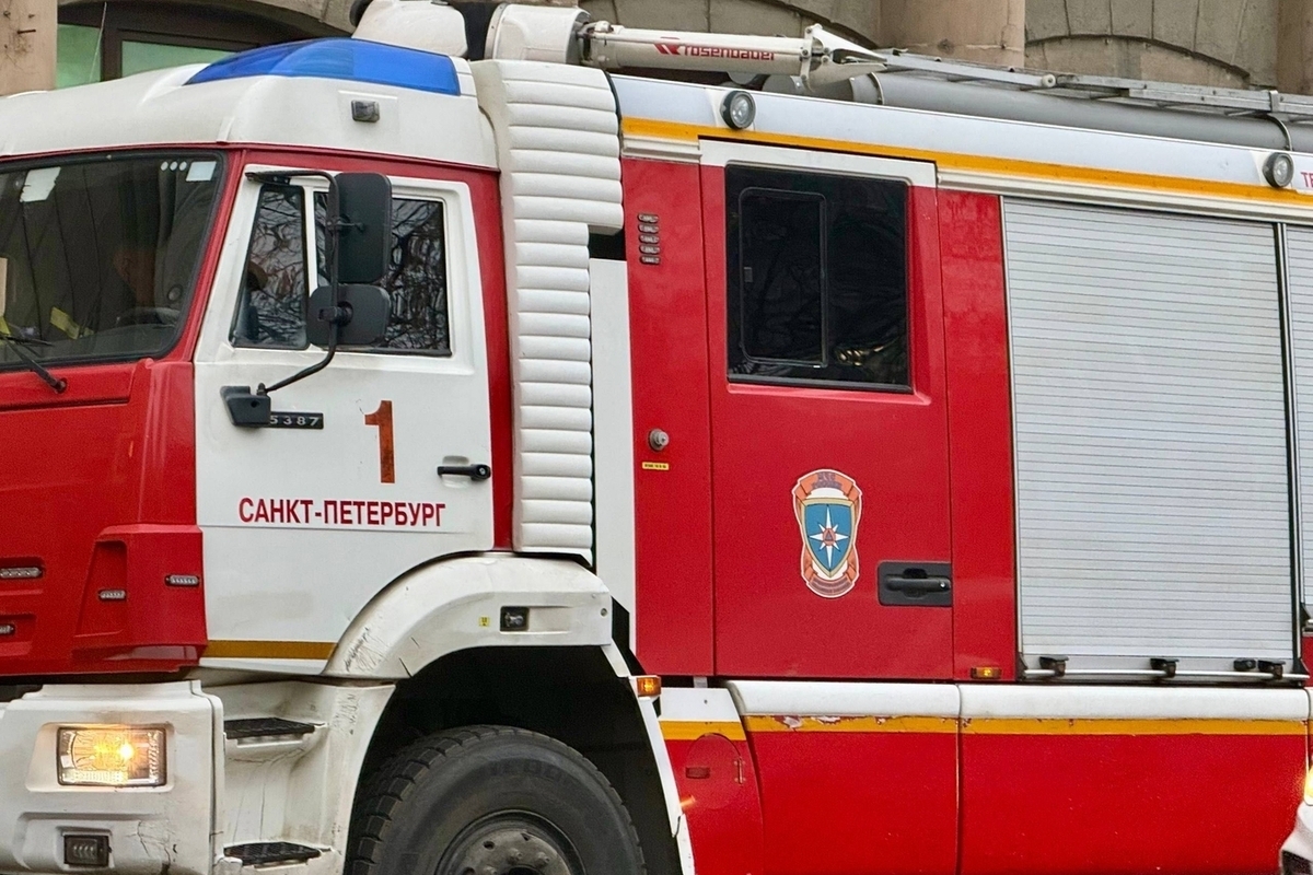 В пожаре в квартире на Пулковской улице пострадал мужчина