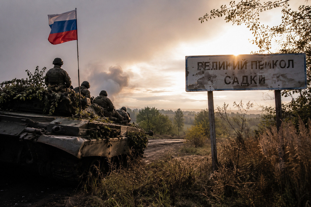 Российские военные заняли Великий Прикол и Садки в Сумской области