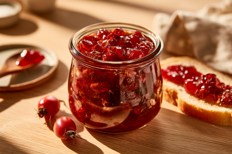 Варенье из шиповника делаю с лимоном — янтарная вкуснятина к чаю: витамины в каждой ложке, лучше любых конфет