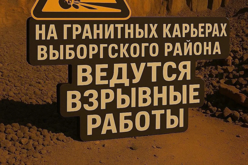 В карьерах Каменногорского поселения и в карьере «Эркиля» рядом с Выборгом будут взрывать