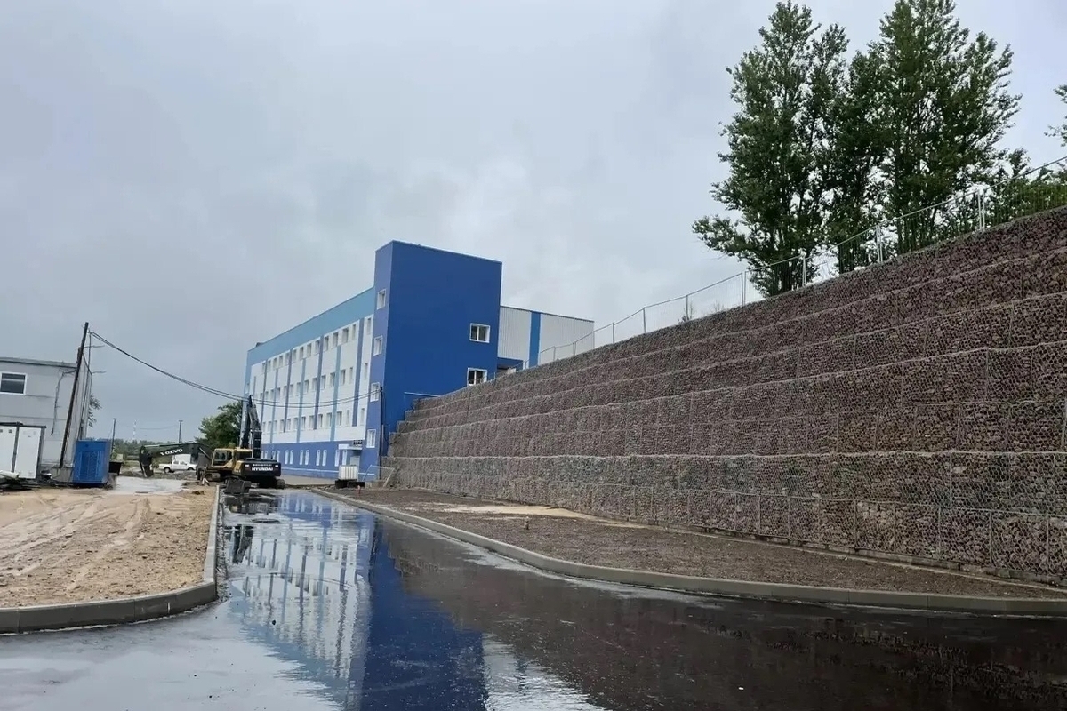 Леноблводоканал начал строить водоочистной комплекс с озонированием в Волхове