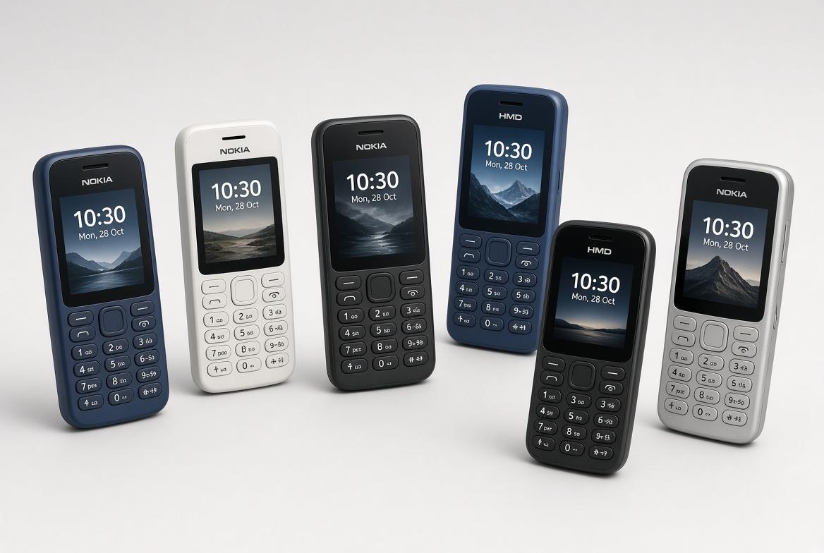 Дух Nokia: около 10 моделей кнопочных телефонов HMD выйдут до конца 2026