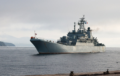 Корабль ТОФ вышел в дальний поход в рамках акции "Сила в Правде-2026"
