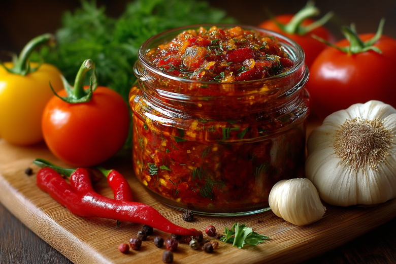 Аджика на зиму: три рецепта для тех, кто ценит яркий вкус и простоту