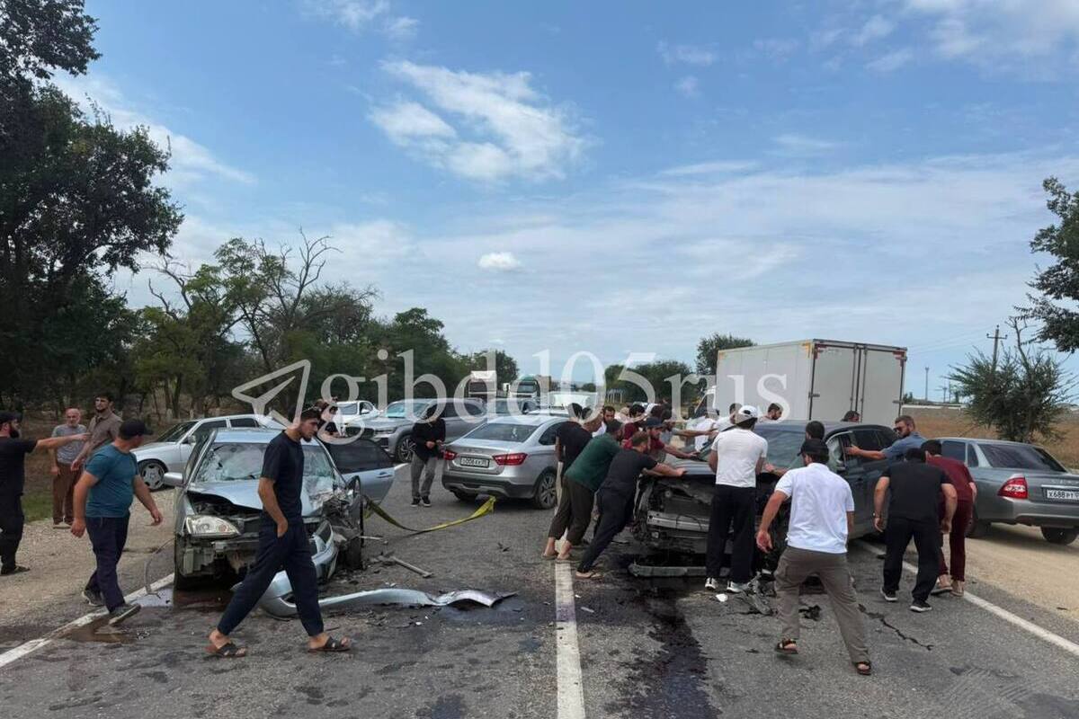Около 60 человек погибли и пострадали в ДТП в Дагестане за неделю