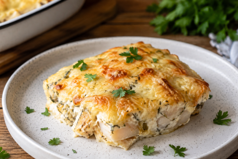 И минтай, и хек, и камбала: рыба под сметанно-сырной заливкой — вкусно и просто