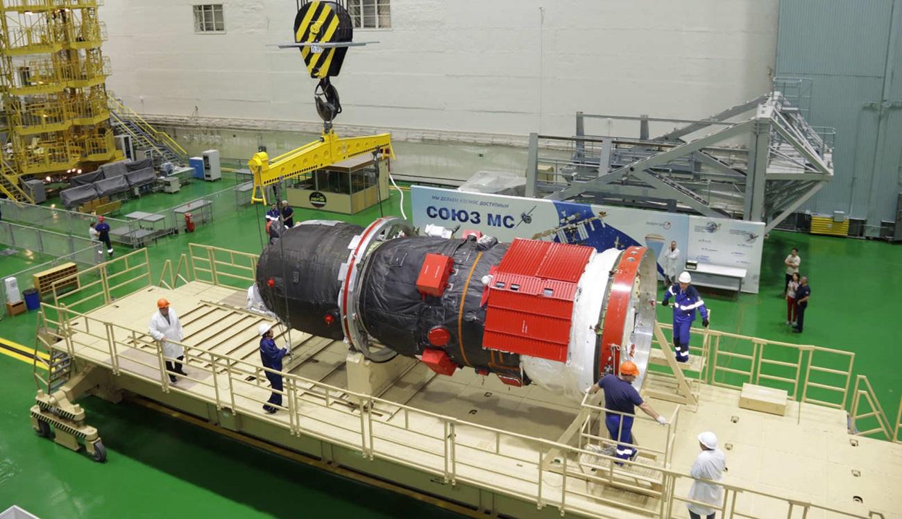 Грузовой корабль «Прогресс МС-35» заправили перед стартом к МКС