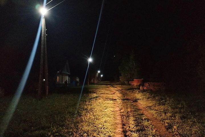 «Мариэнерго» модернизировало систему уличного освещения в Куженерском районе