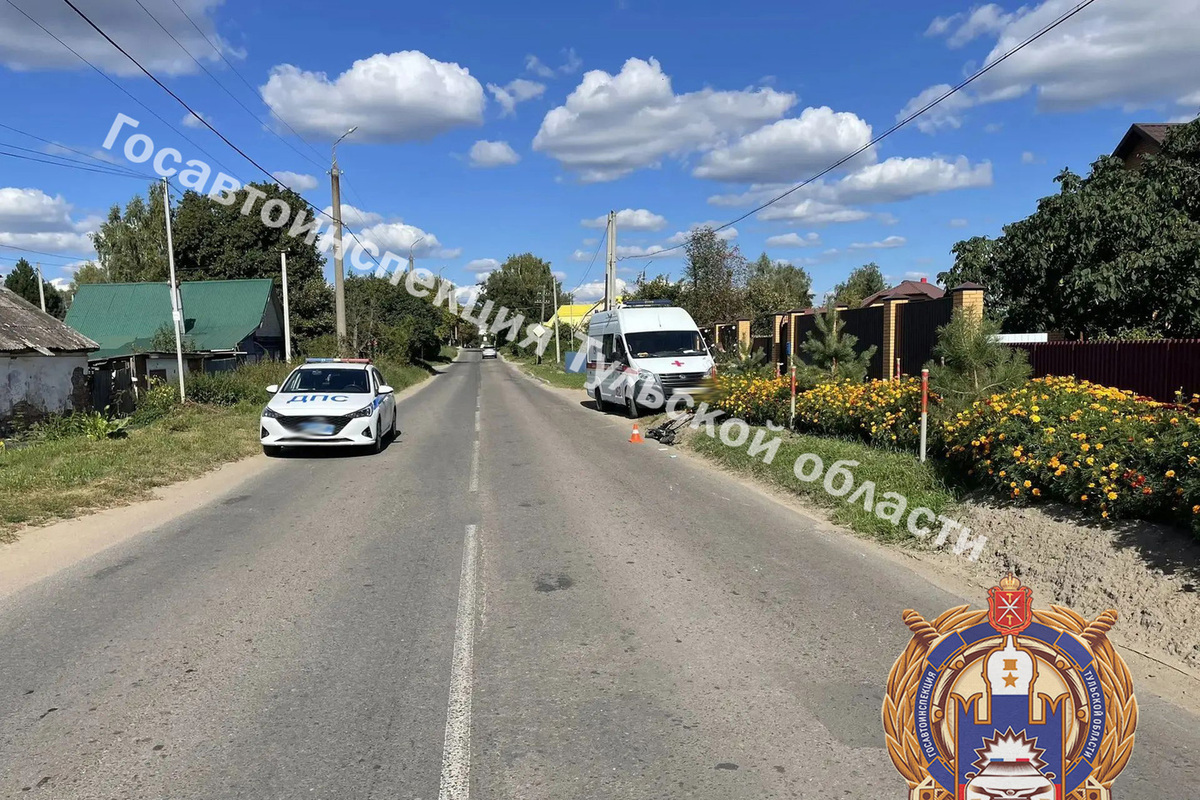 Двое подростков пострадали после гонки с опрокидыванием самоката в Богородицке