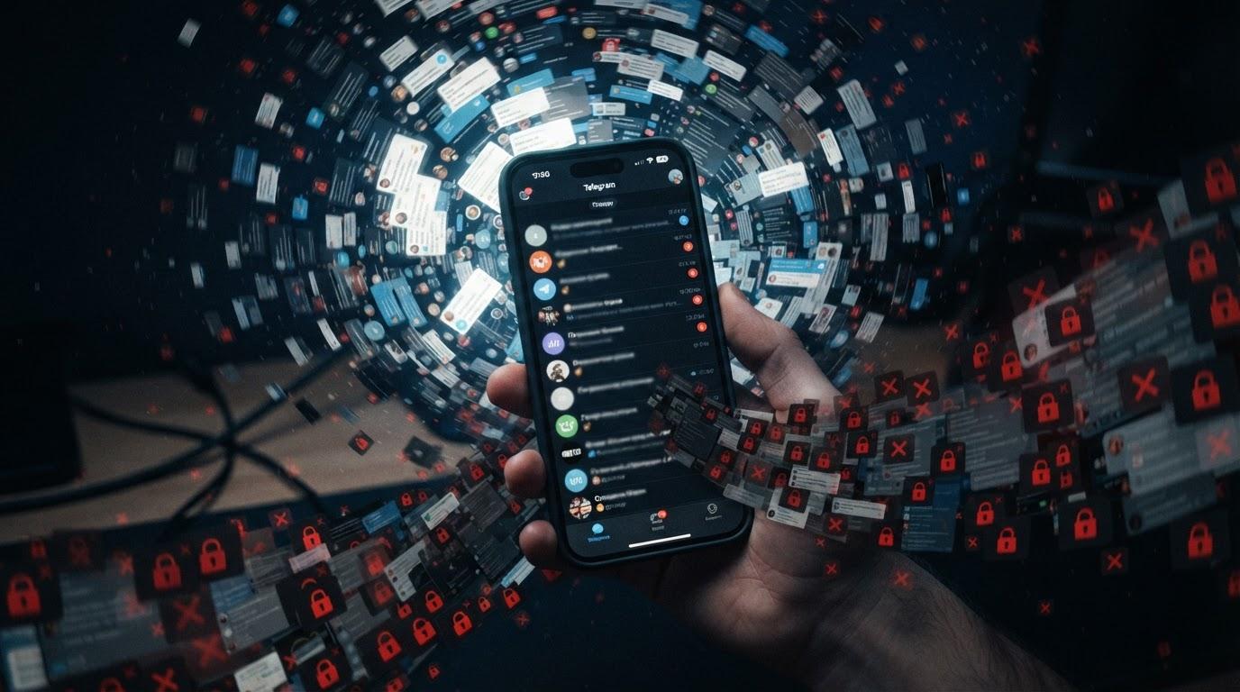 Telegram заблокировал более 220 тыс. каналов и групп за два дня — 29 и 30 августа
