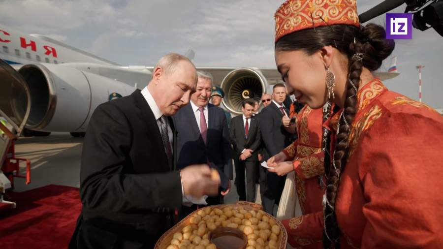 Путин прибыл в Киргизию в преддверии саммита ШОС