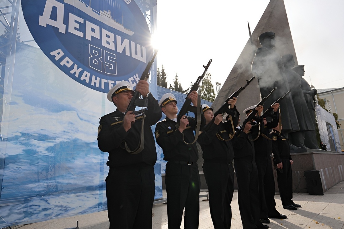 В столице Поморья прошла торжественная церемония «Огненные мили Победы»