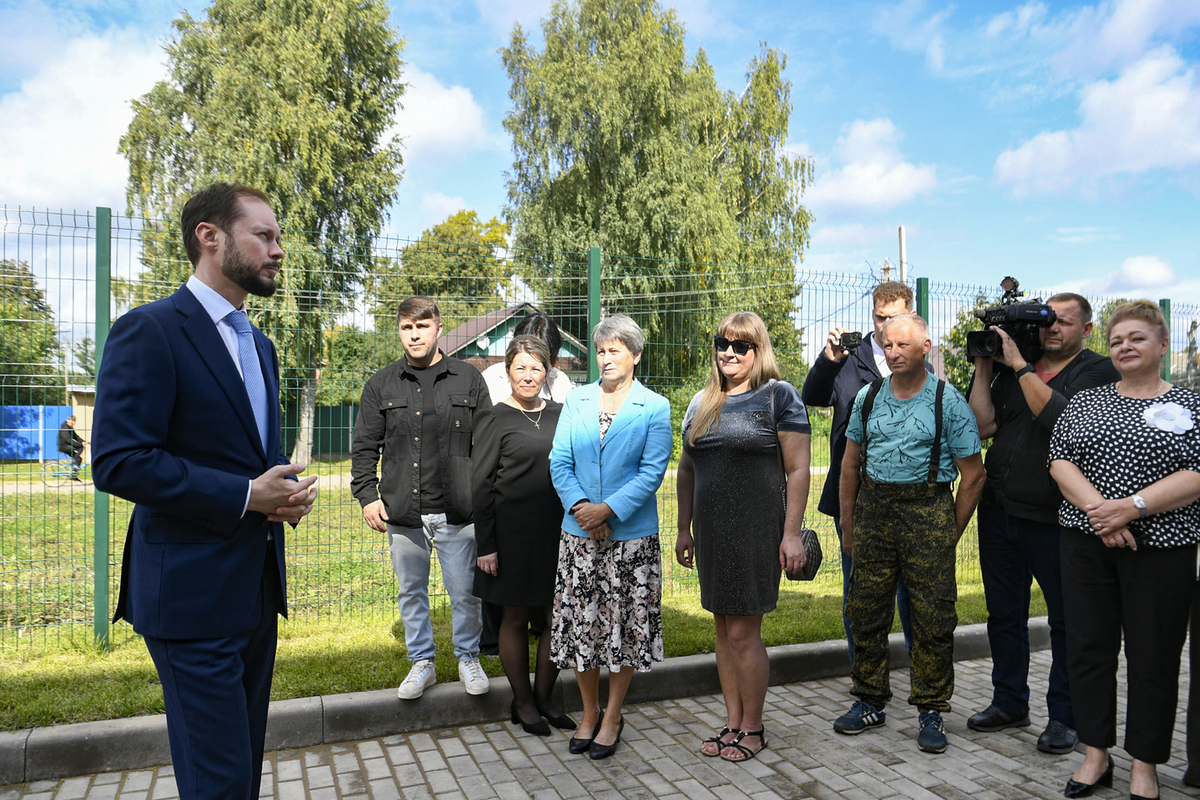 Виталий Королев открыл новый комплекс Калязинского дома ребенка «Родничок» в Тверской области