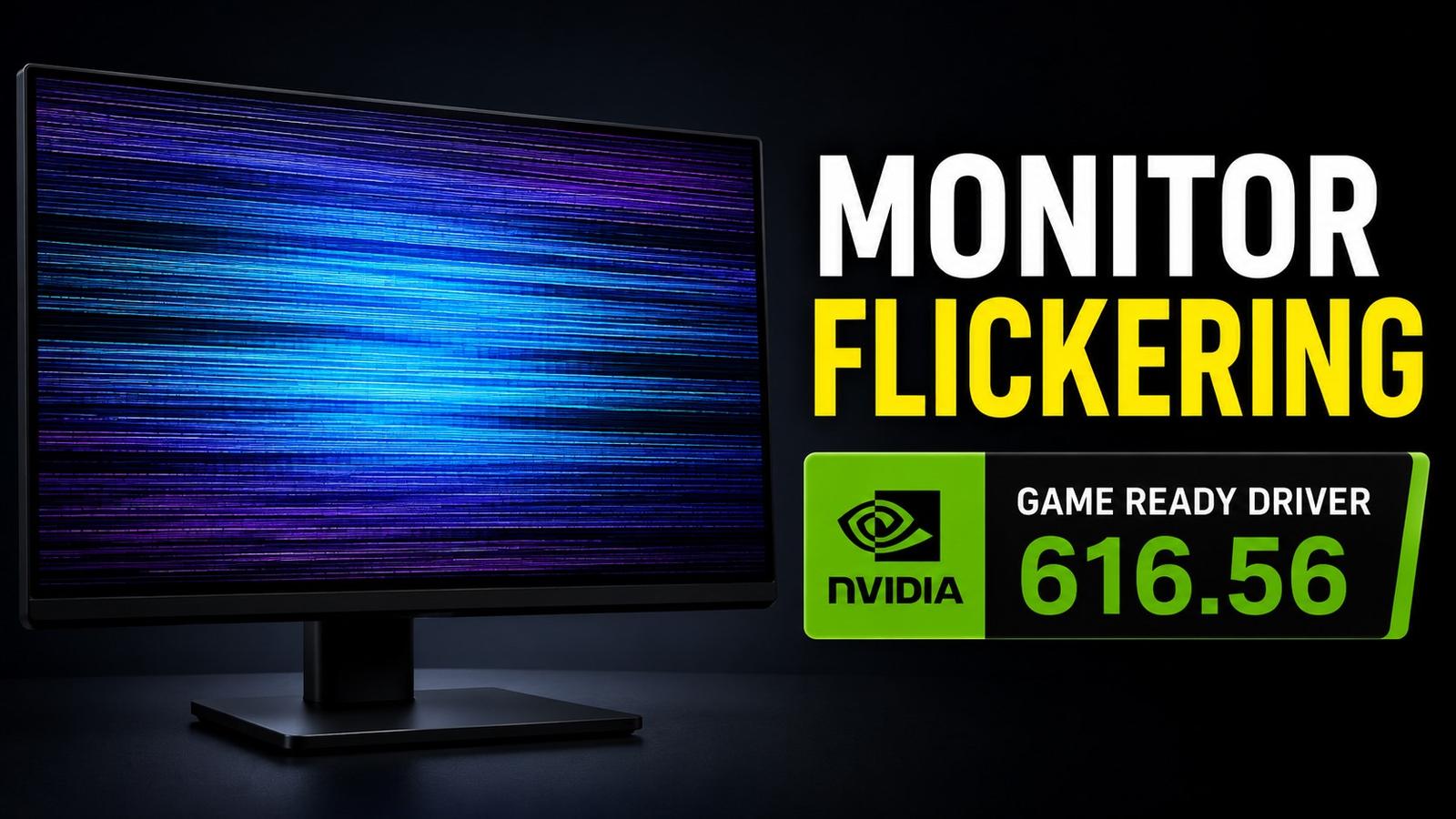Свежий драйвер Nvidia GeForce в некоторых случаях заставляет мониторы мерцать
