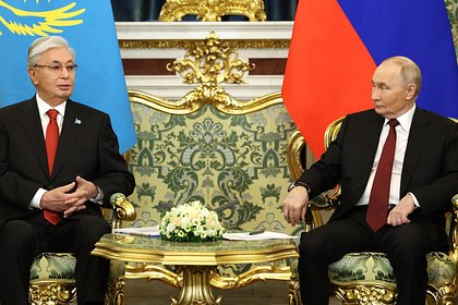 Путин встретился с Токаевым