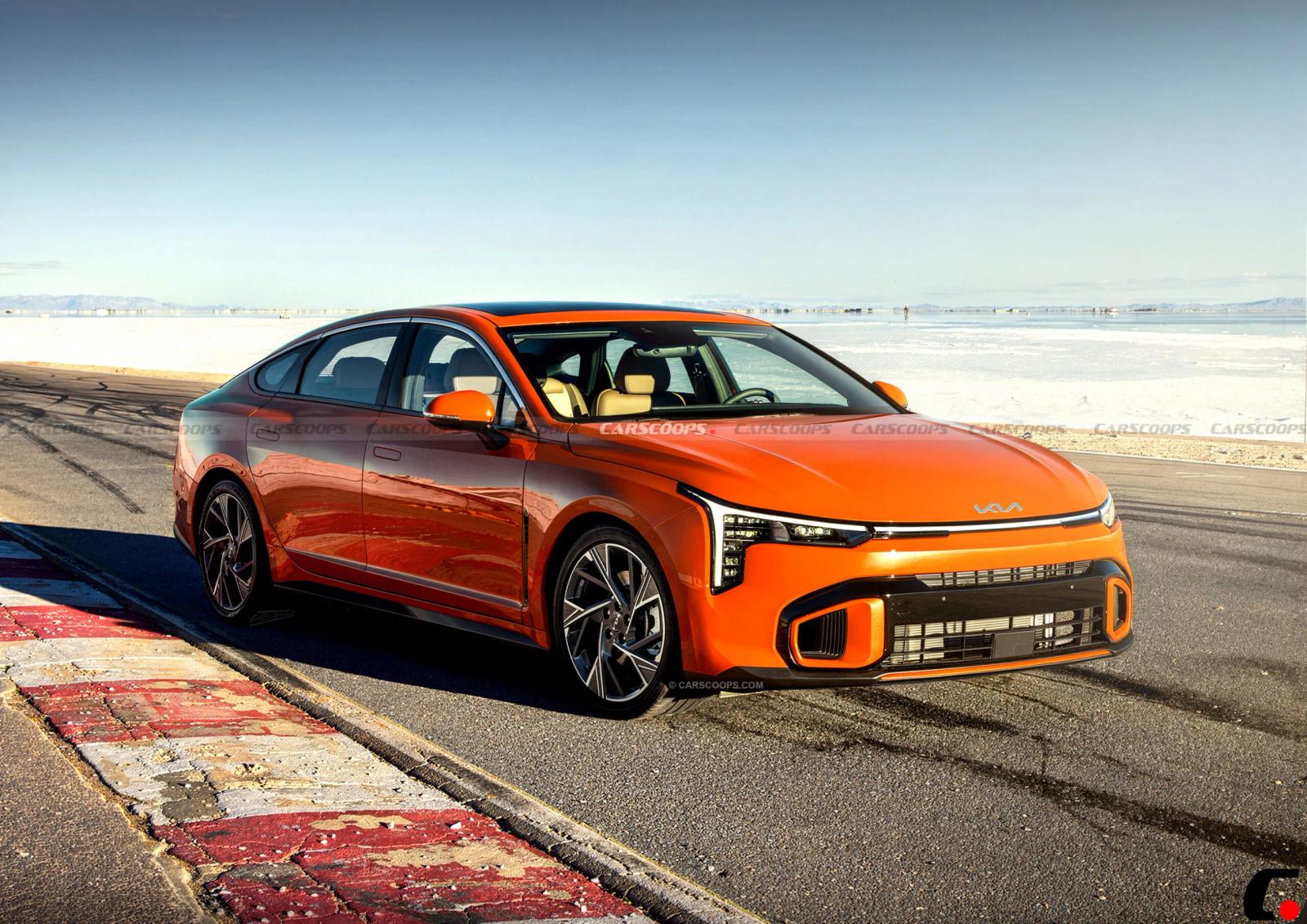 Популярный седан Kia K5 станет современнее — новый дизайн, гибрид на 240 л.с. и медиасистема Pleos Connect с ИИ