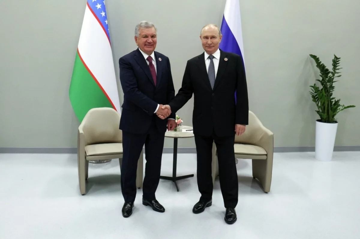 Путин и Мирзиёев обсудили совместные проекты России и Узбекистана