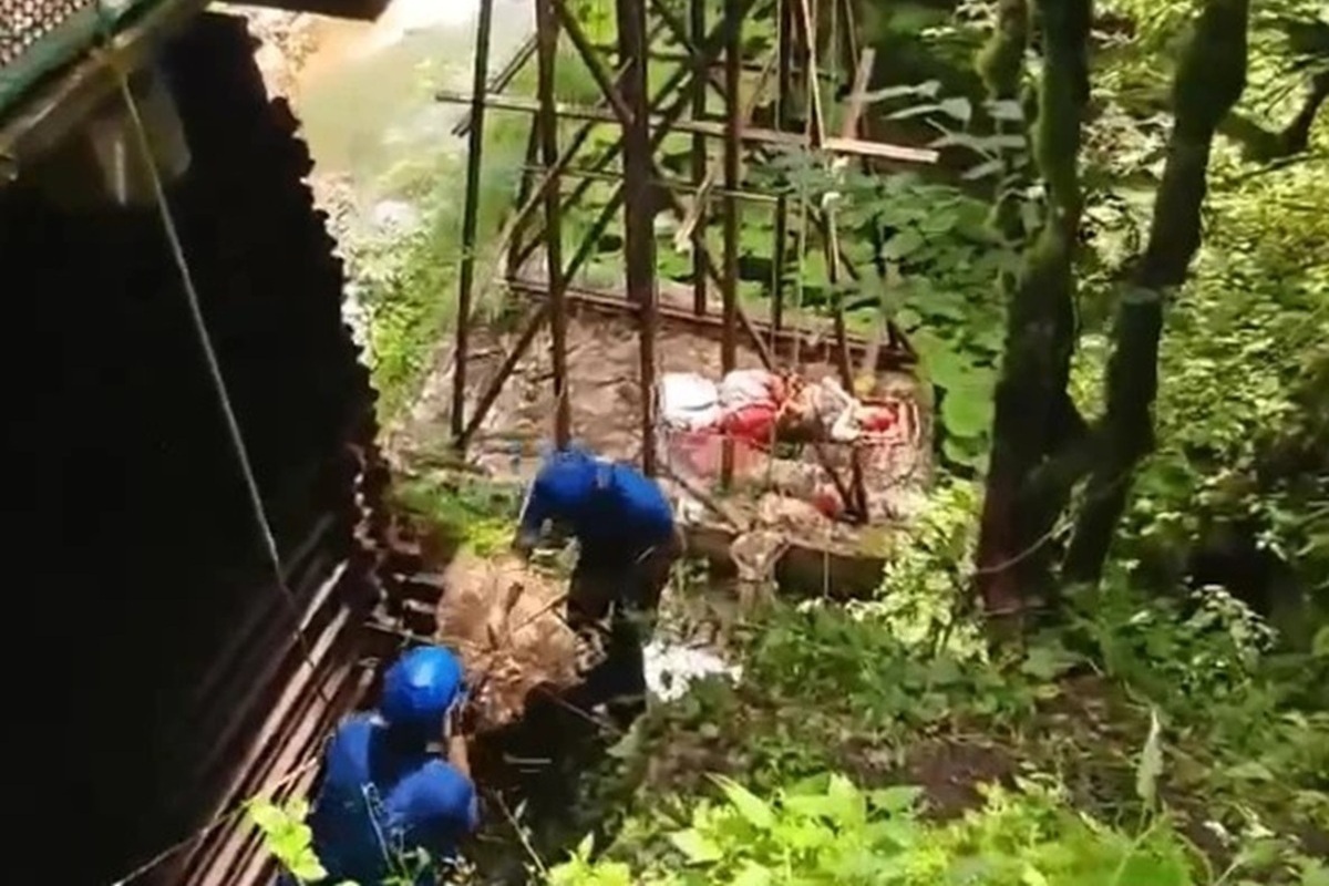 На Кубани ребёнок упал в Гуамское ущелье с большой высоты