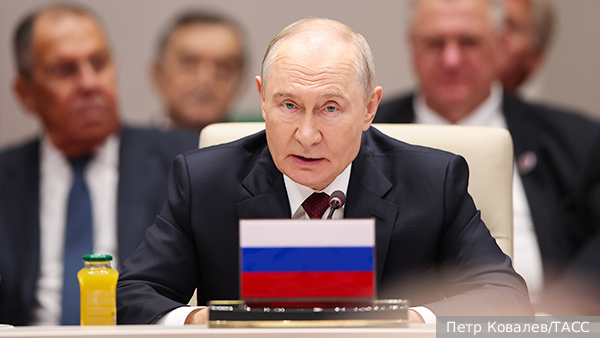 Путин призвал страны ШОС исключить провоцирование вооруженных конфликтов