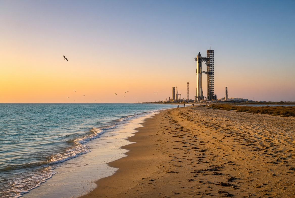 Чище, чем до появления космодрома. SpaceX вывозит с пляжа у Starbase тонны мусора