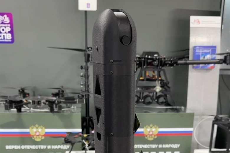 На ВЭФ представили дрон-перехватчик с корпусом из 3D-печати