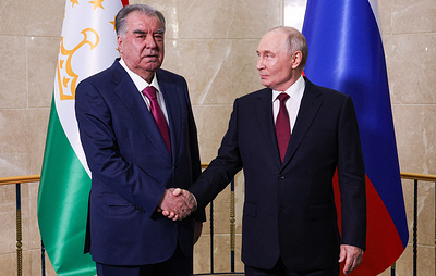 Рахмон и Путин обсудили вопросы безопасности и торговли