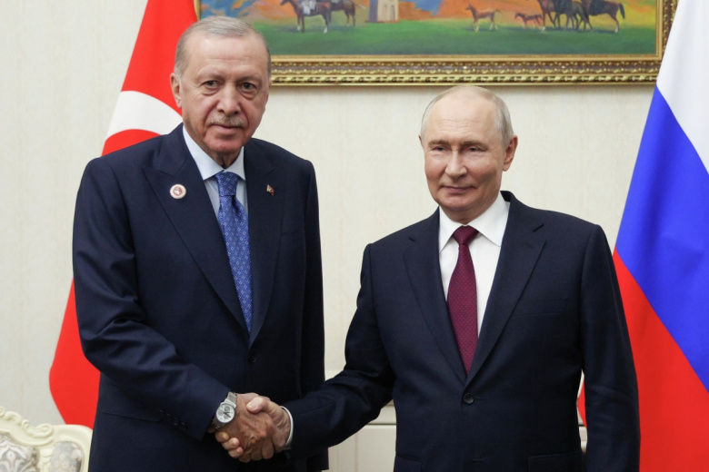 Путин встретился с Эрдоганом на саммите ШОС в Бишкеке
