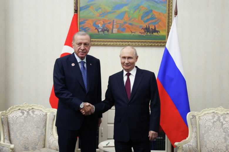 Путин и Эрдоган общались полтора часа вместо запланированных 30 минут