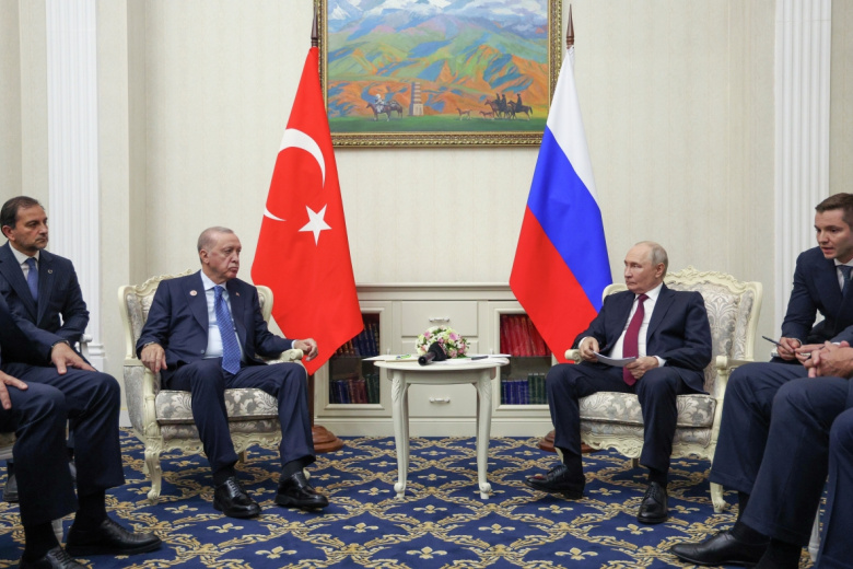 В Кремле раскрыли повестку переговоров Путина с Эрдоганом