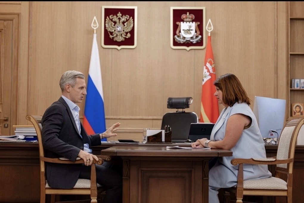 Василий Анохин встретился с главой Кардымовского муниципального округа