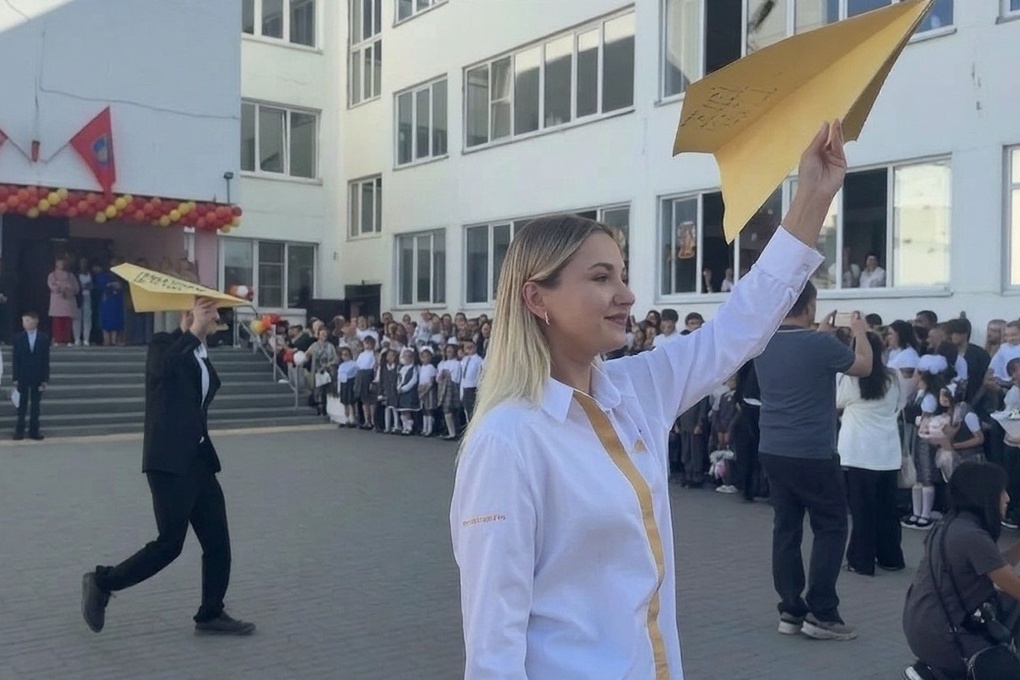 В Волгоградской области в День знаний провели акцию «Самолетик будущего»