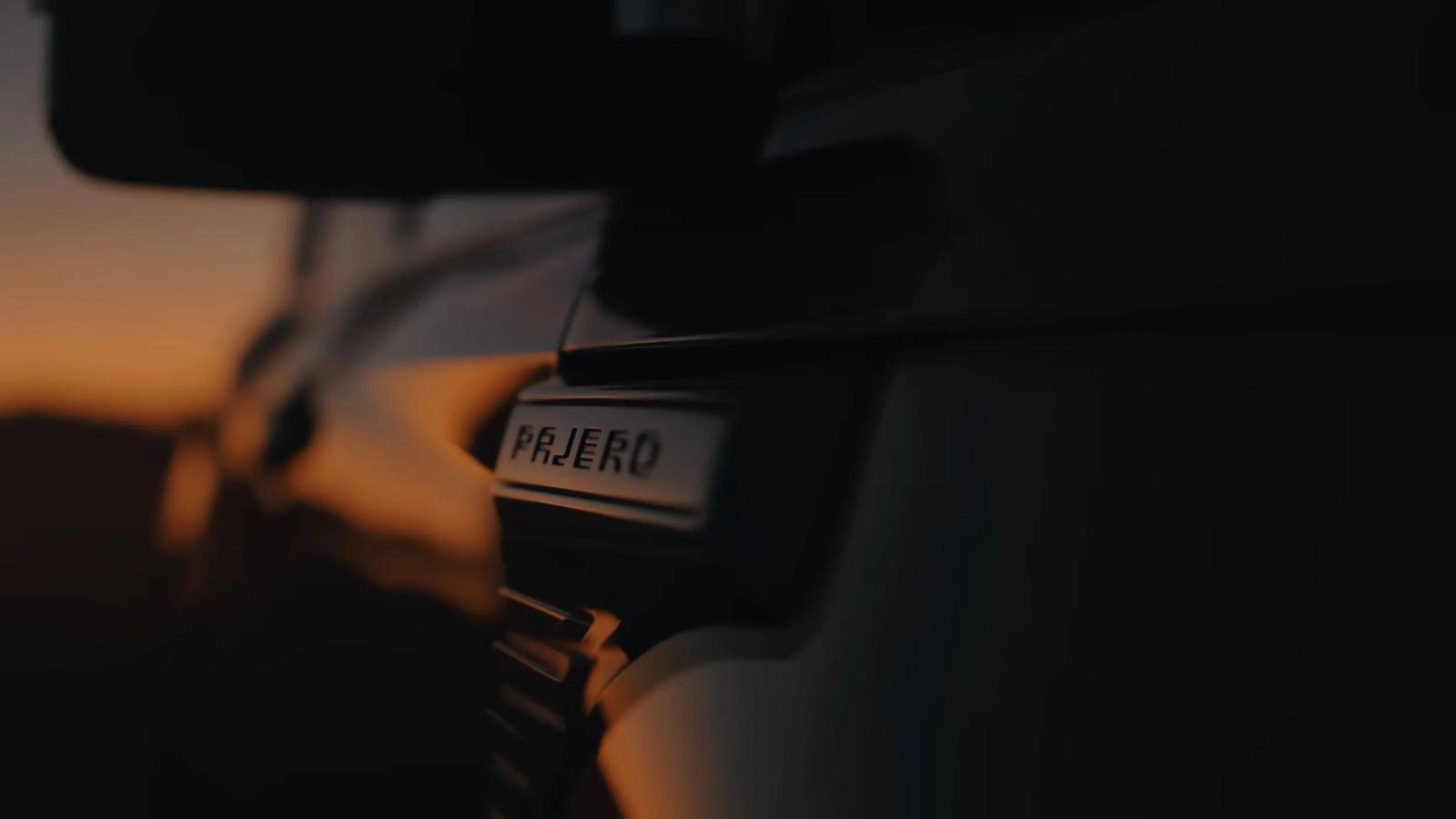 Совершенно новый Mitsubishi Pajero: опубликован последний тизер перед премьерой