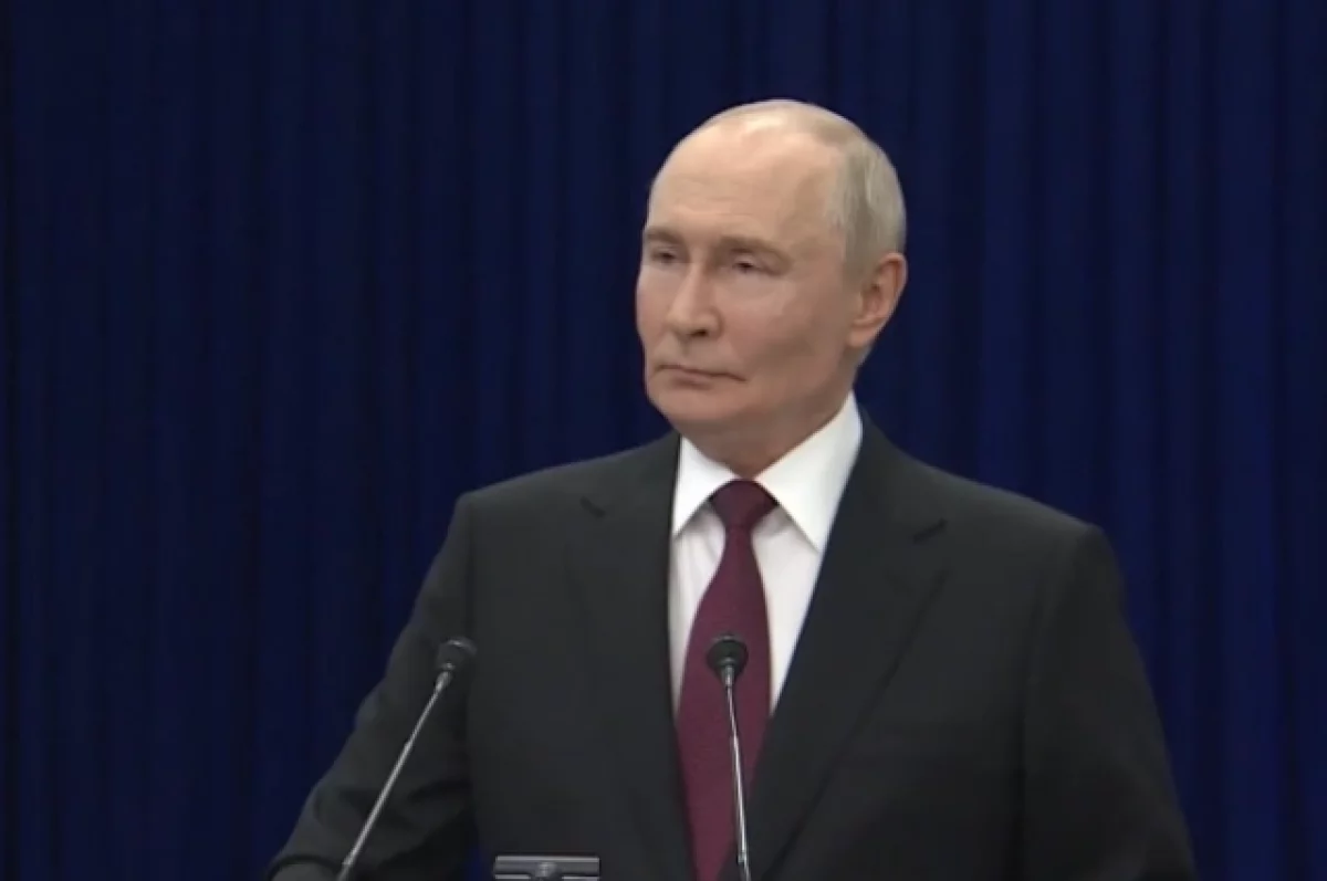 Путин выразил уверенность, что враги России будут сыпаться