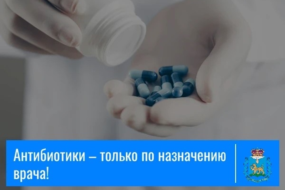 Псковичам напомнили: антибиотики нужно принимать только по назначению врача