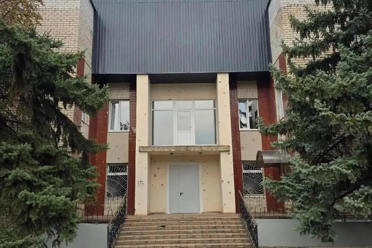 Калужские строители отремонтировали административное здание в Первомайске