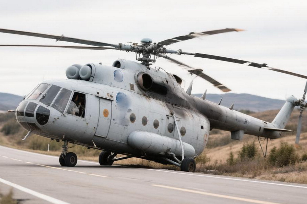 Вертолёт Ми-8 с сотрудниками избиркома совершил жёсткую посадку в российском регионе