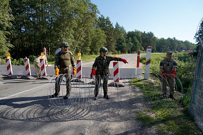 В Литве решили выкопать рвы на границе с Россией и Белоруссией