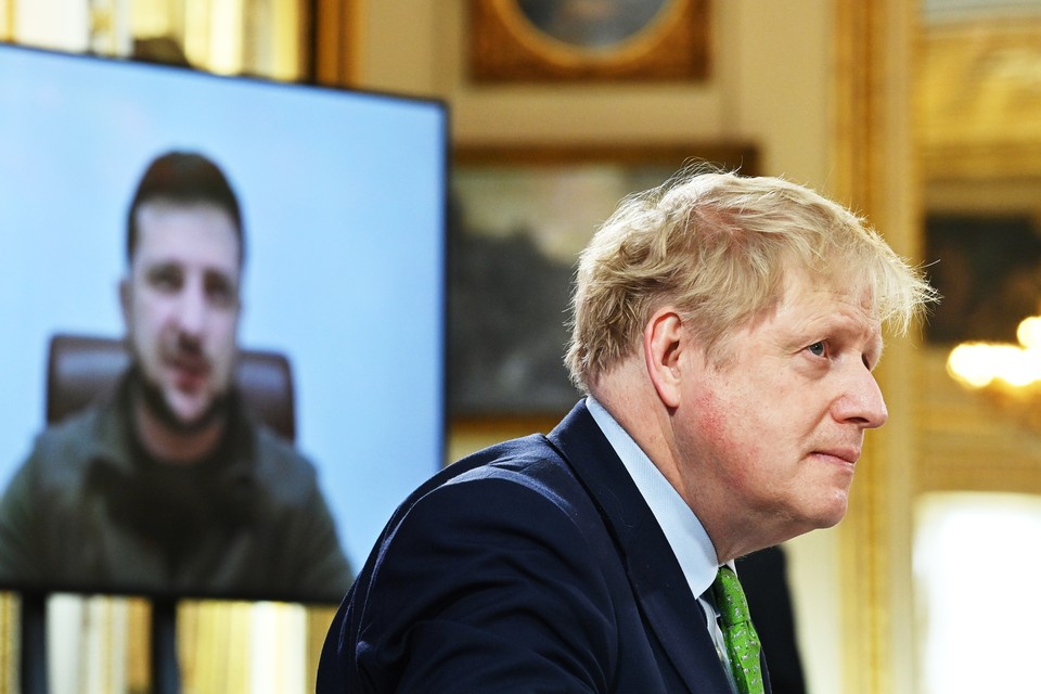 Борис Джонсон открестился от Зеленского