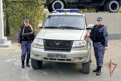 Экипаж женщин-росгвардейцев задержал ранившего бывшую жену россиянина