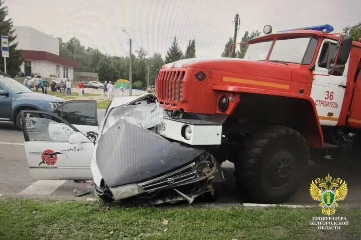 Водителя пожарной машины будут судить за смертельное ДТП в Строителе