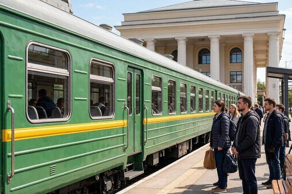 Причиной сбоя на Павелецком направлении стали подростки на крыше