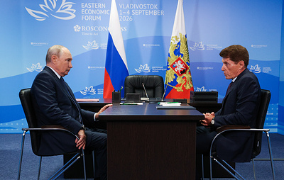 Путин провел встречу с главой Приморья