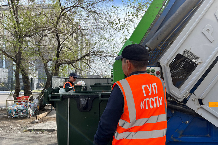 В Кызыле камеры на контейнерных площадках помогли выявить десятки нарушений