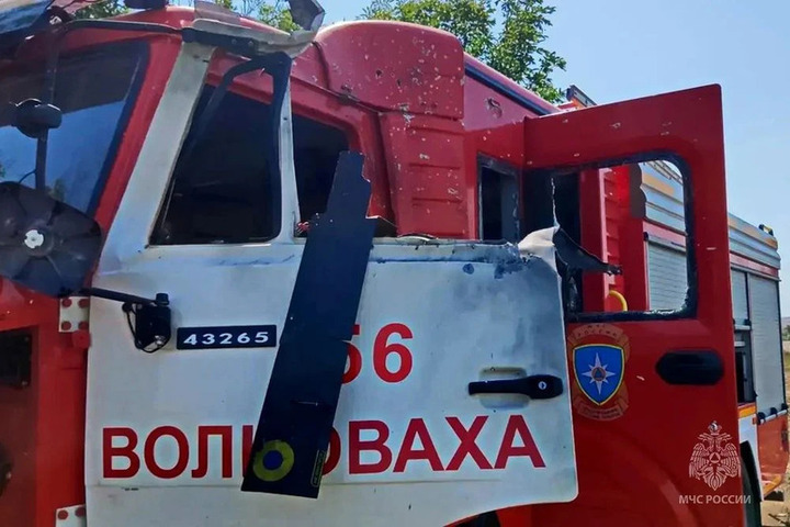 В ДНР беспилотник атаковал пожарную машину МЧС — пострадавших нет