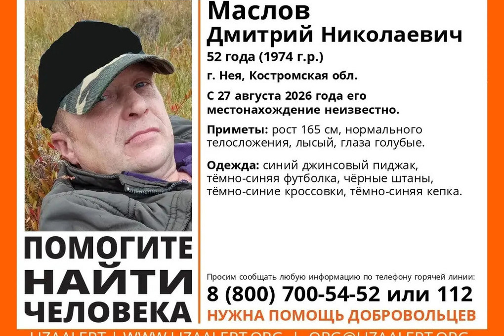 В Костромской области уже неделю разыскивают пропавшего жителя поселка Нея