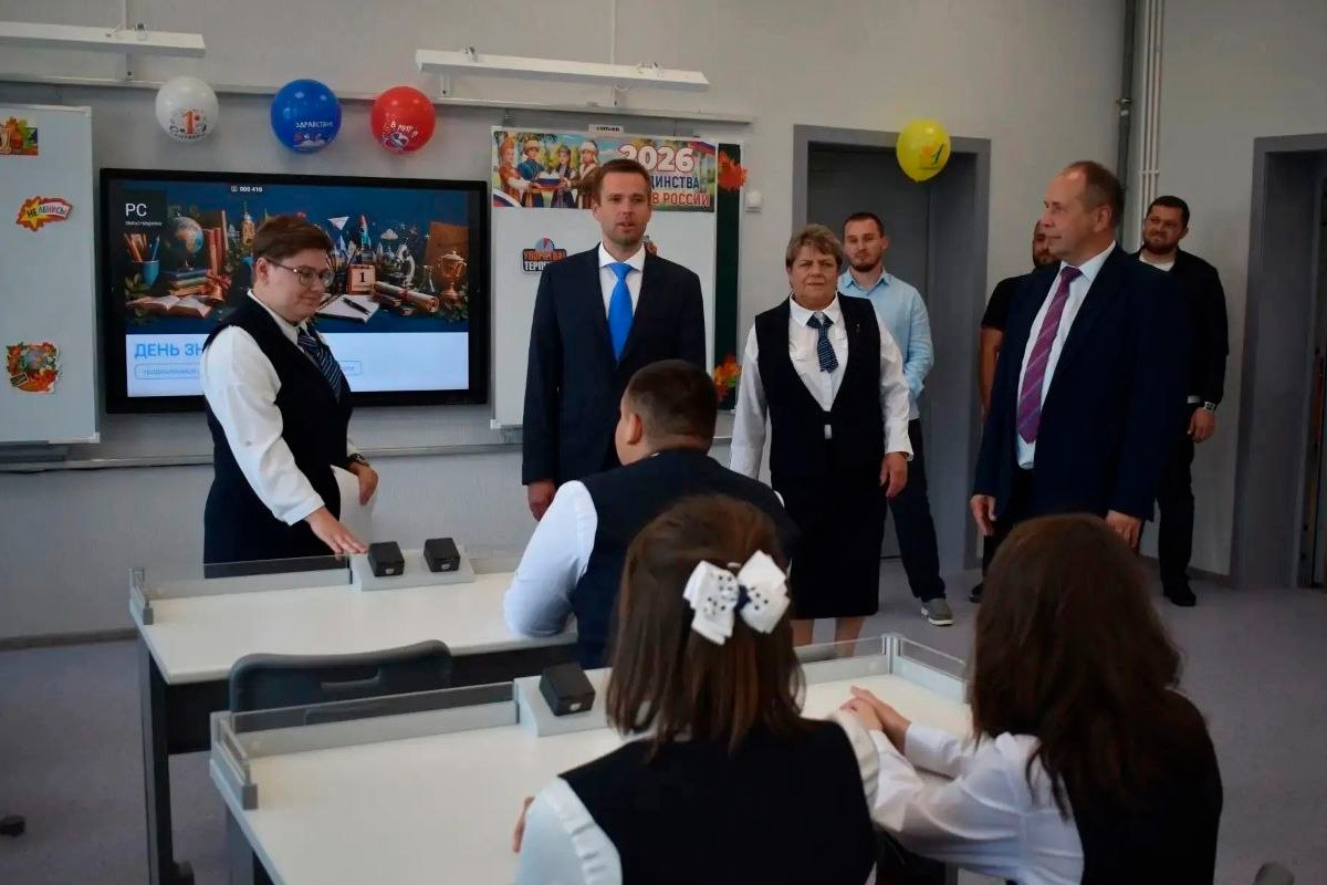 В Измалково открылась обновлённая школа