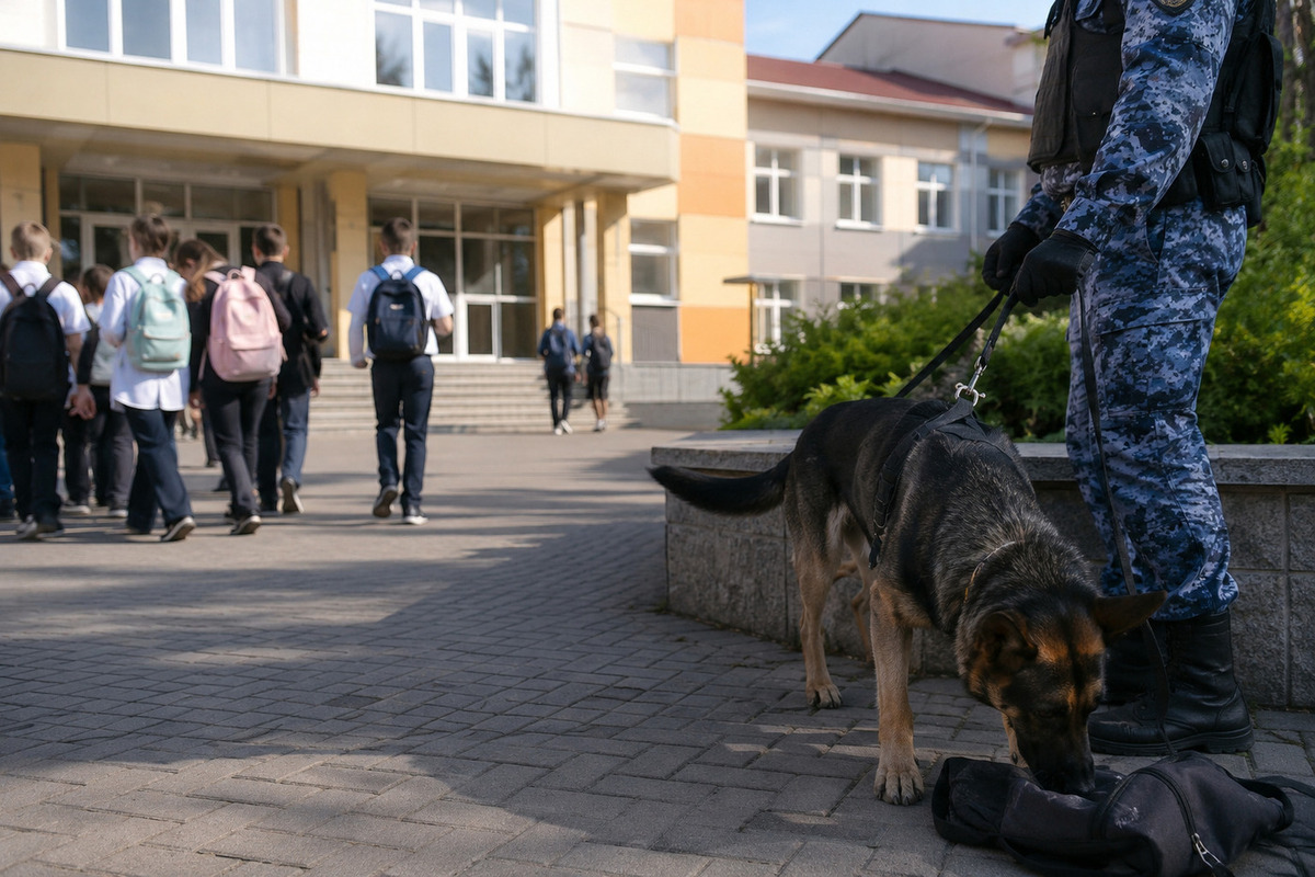 Сразу две российские школы получили сообщения о минировании