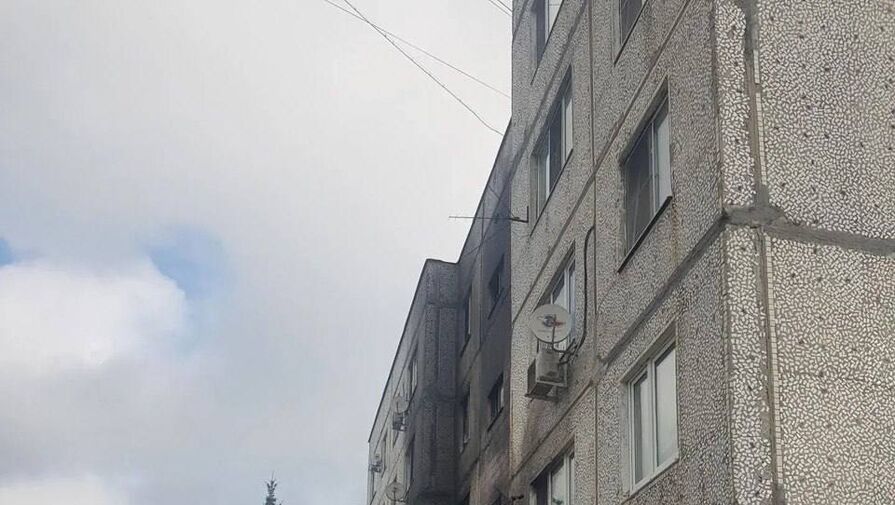 В Подмосковье беспилотники попали в жилые дома